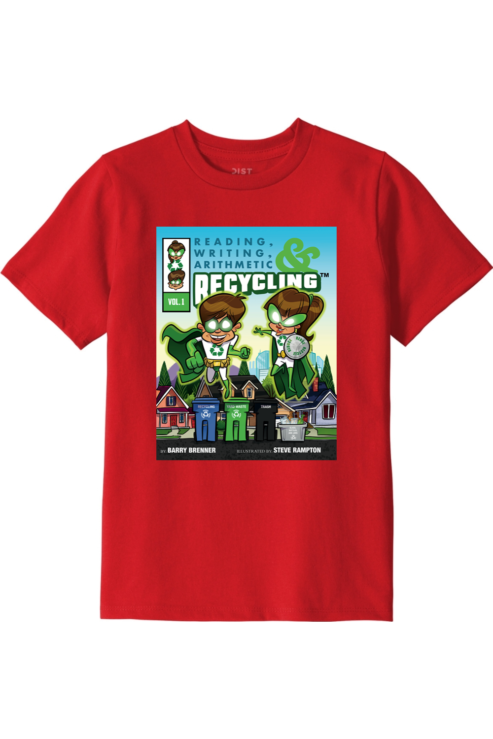 Youth 100% Recycled Material T-Shirt Vol 1 Cover