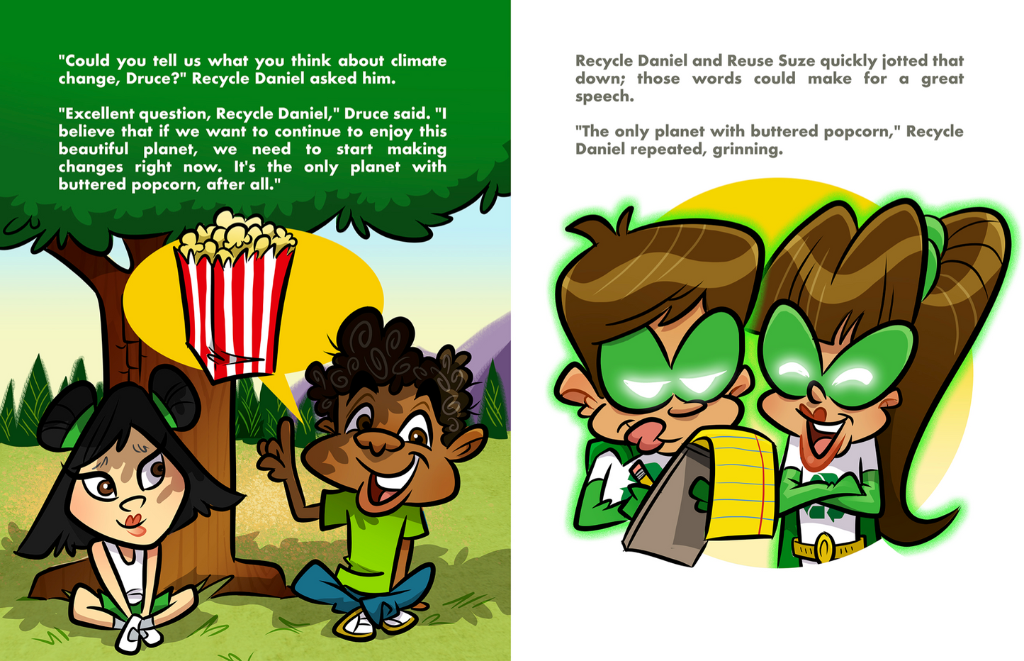 Reading, Writing, Arithmetic & Recycling™ – The Climate Squad™ - The Beginning