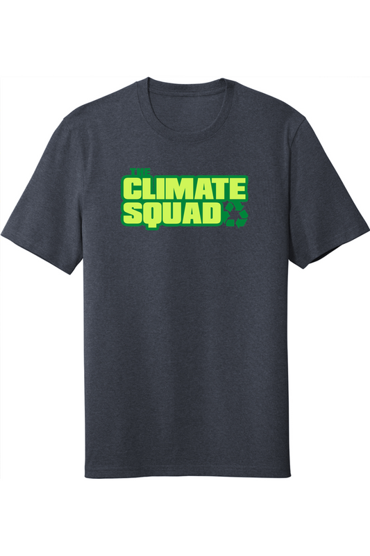 Adult Recycled T-Shirt Climate Squad Logo