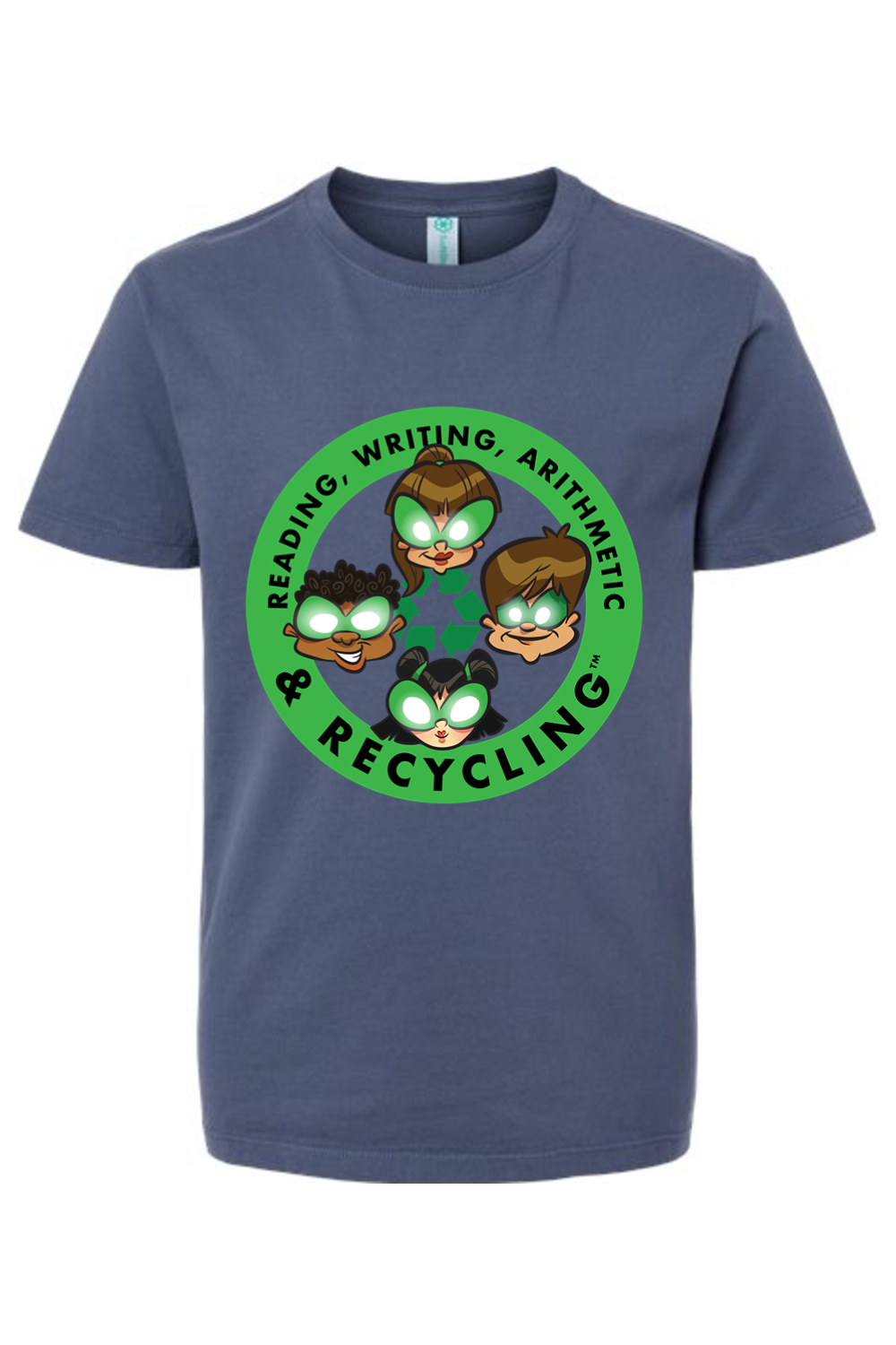 Youth Organic T-Shirt Circle Logo