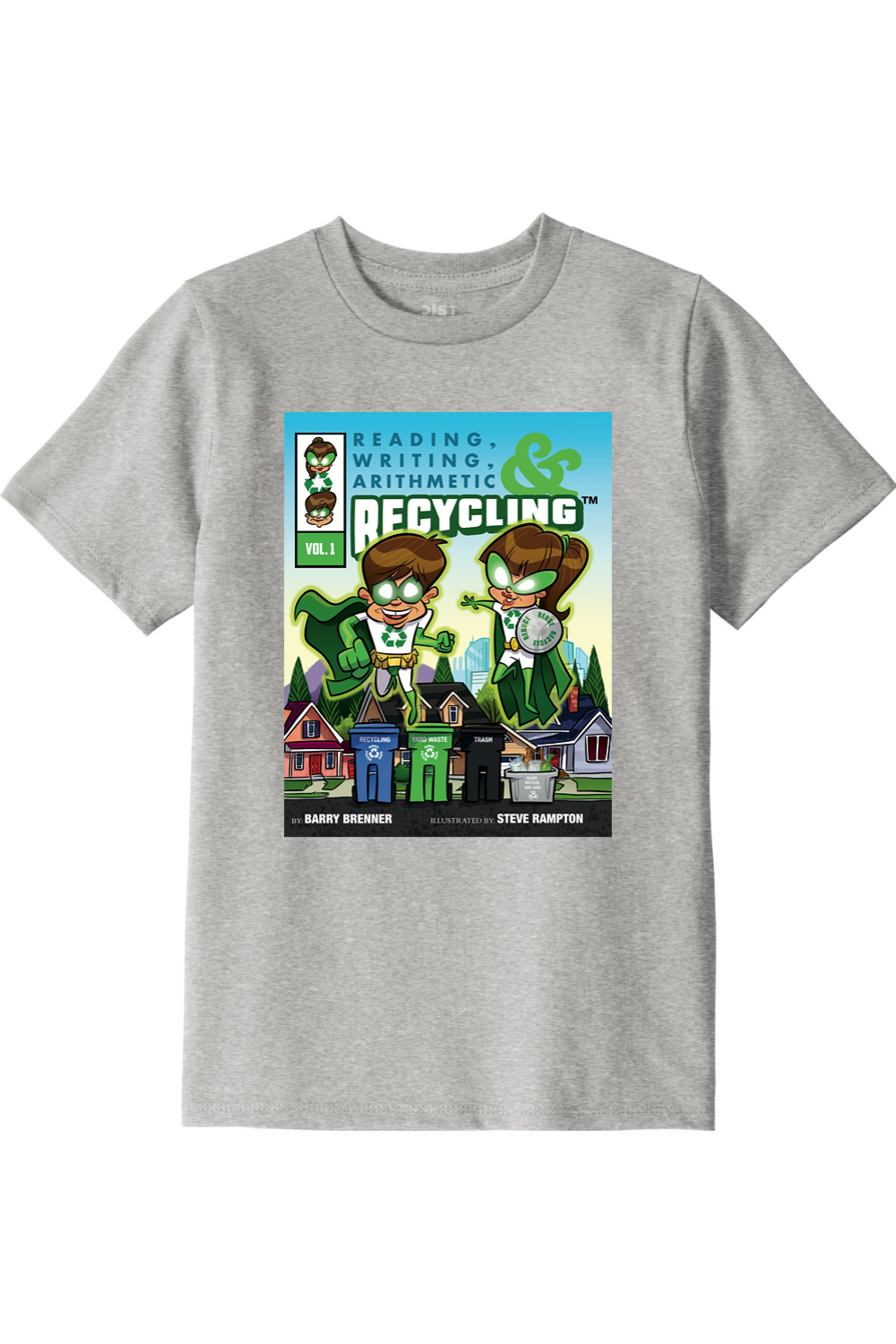 Youth 100% Recycled Material T-Shirt  Vol 1 Cover