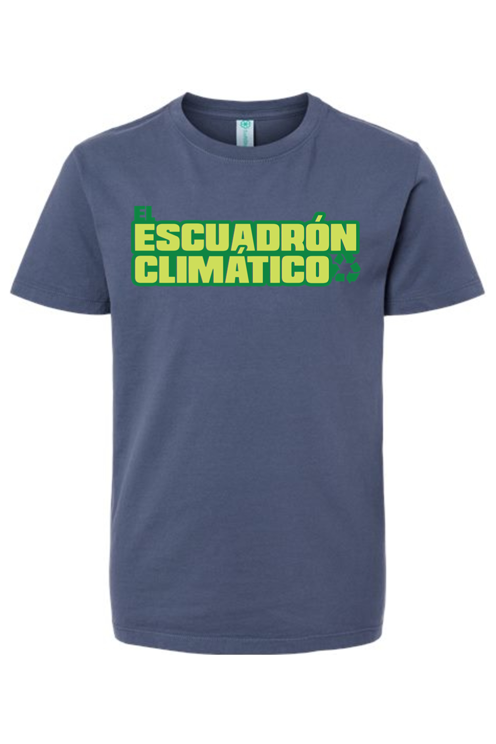 Camiseta Orgánica Juvenil El Squadron Climatico Logo