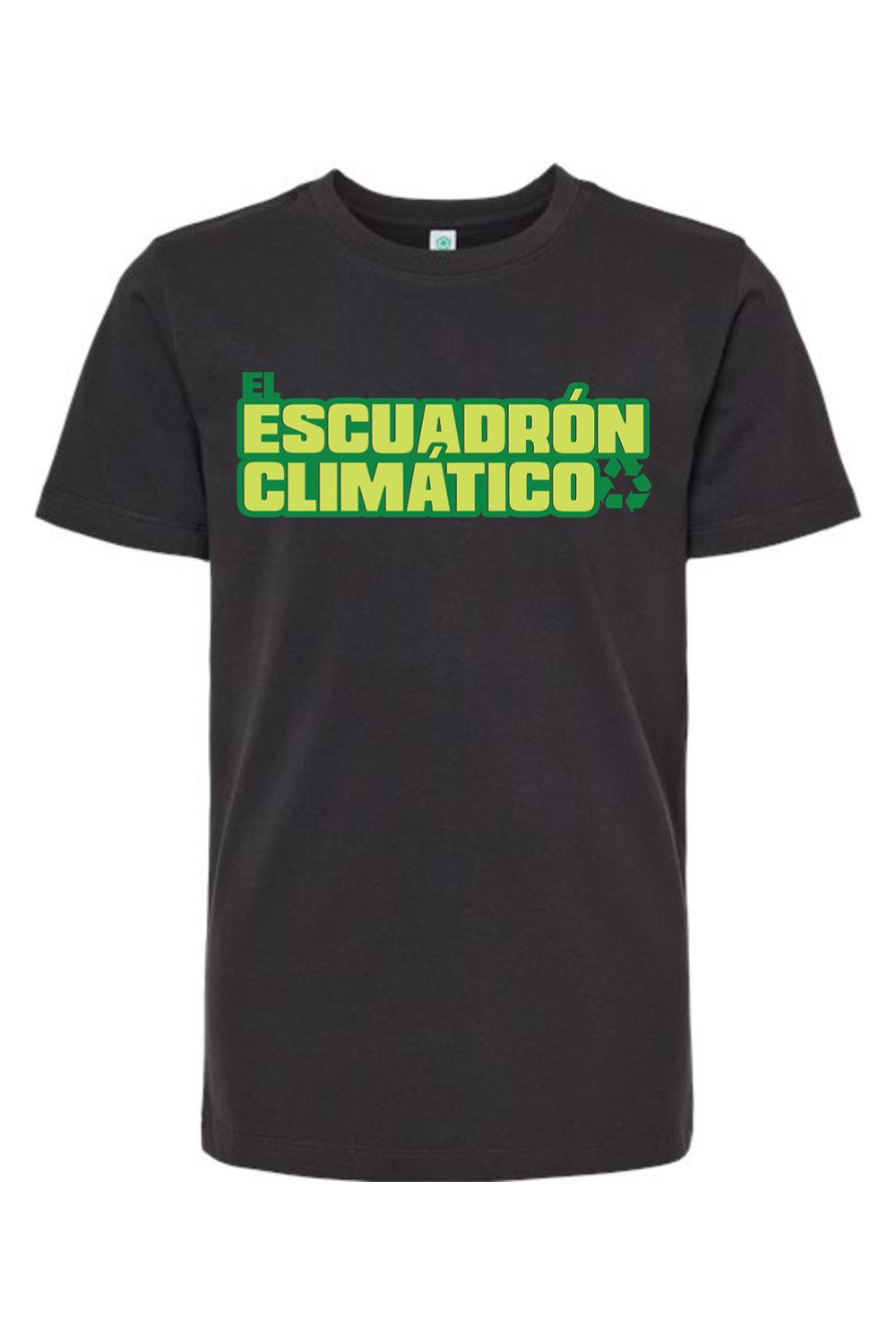 Camiseta Orgánica Juvenil El Squadron Climatico Logo