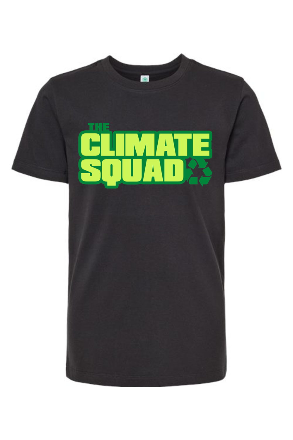 Youth Organic T-Shirt The Climate Squad Logo