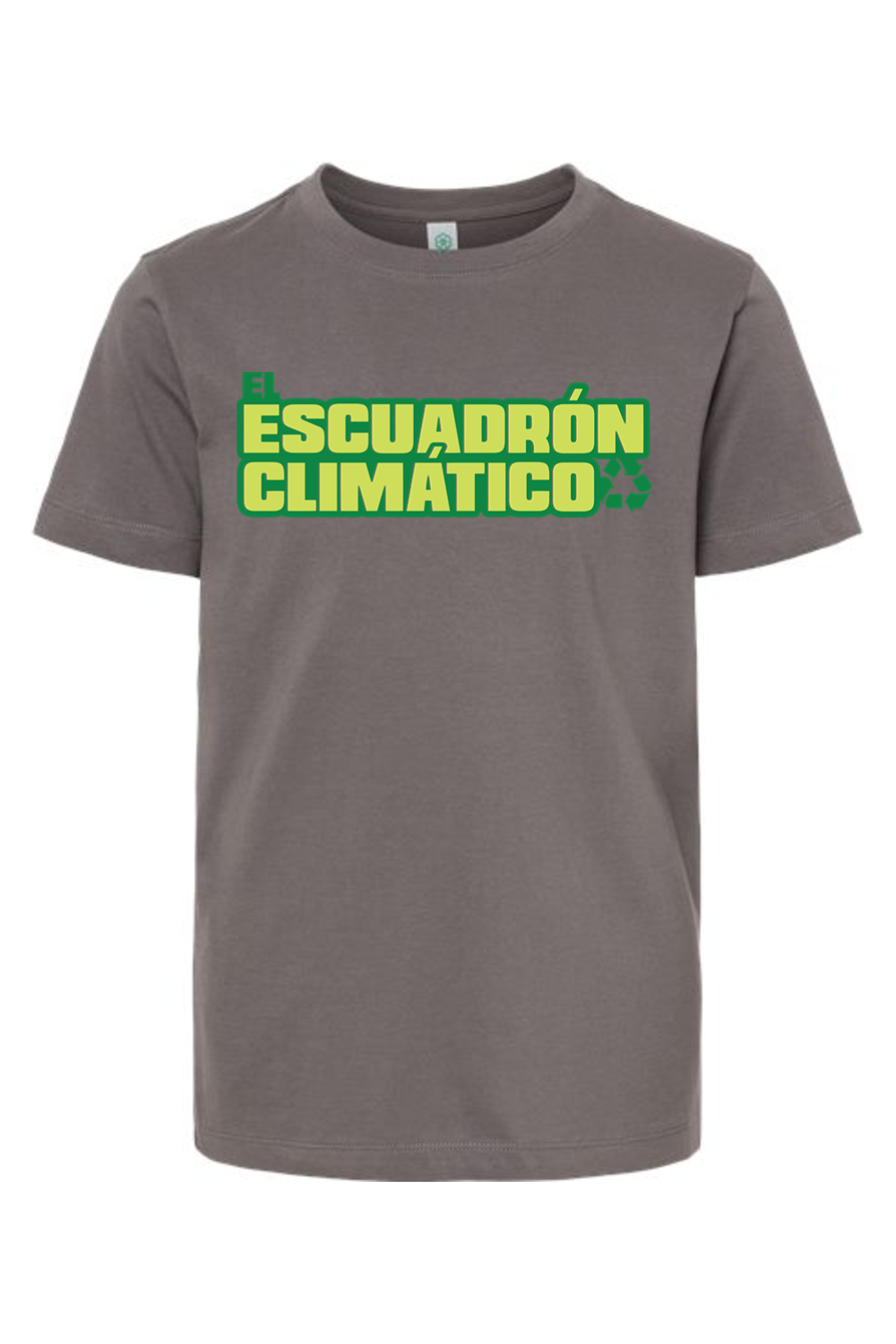 Camiseta Orgánica Juvenil El Squadron Climatico Logo