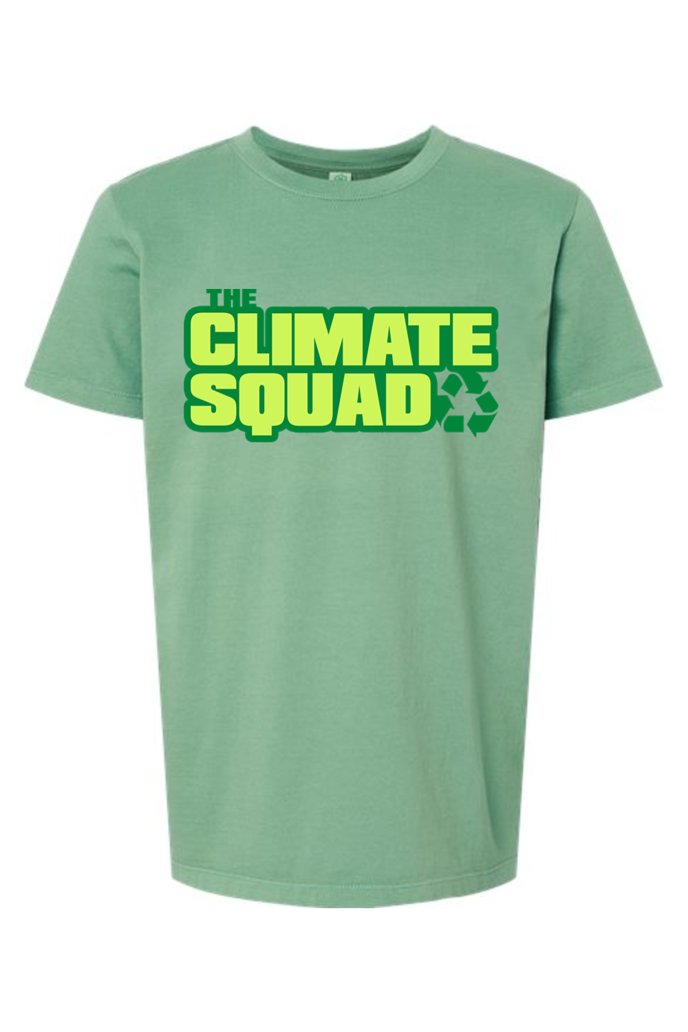 Youth Organic T-Shirt The Climate Squad Logo