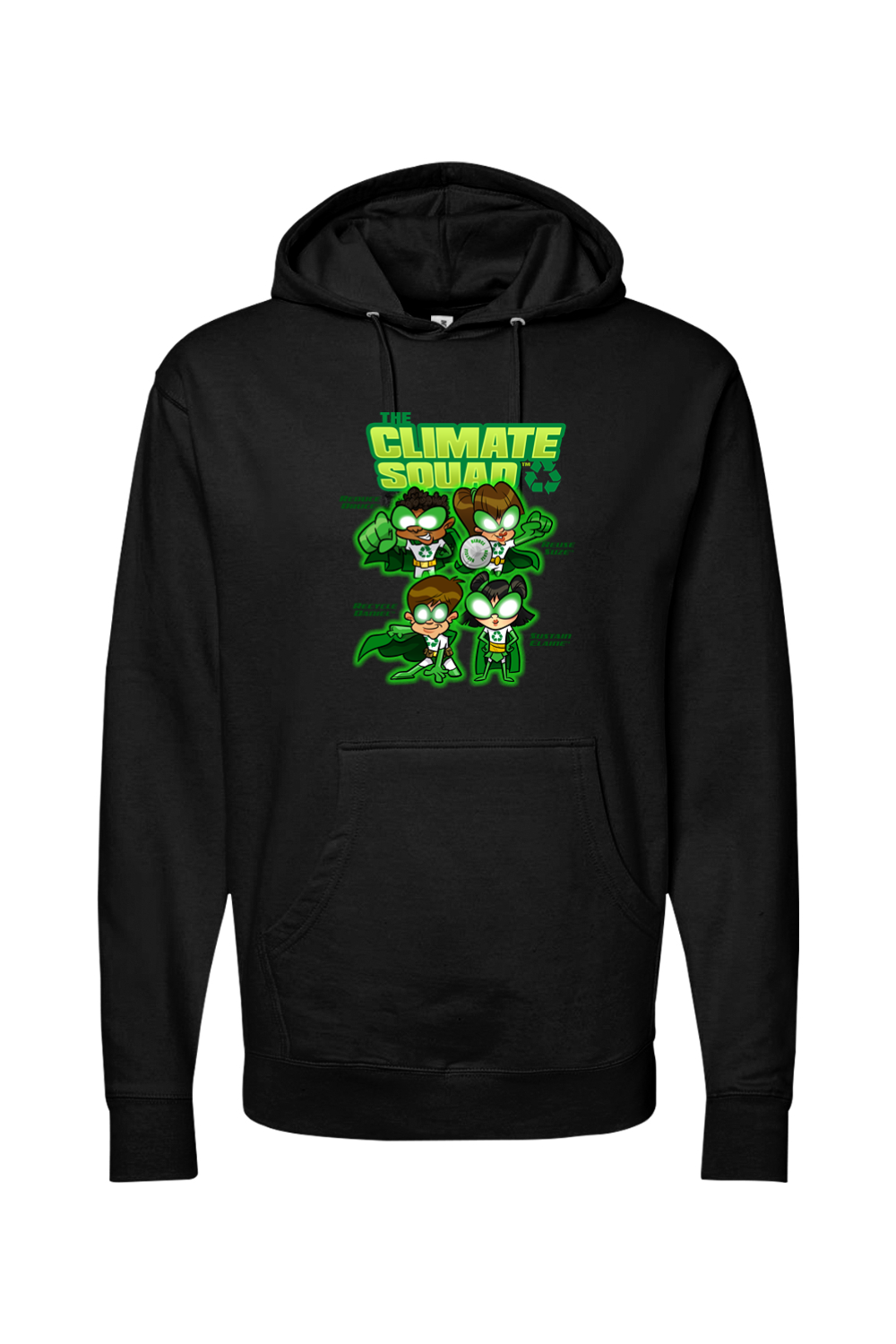 Adult Organic/Recycled Pullover Hooded Sweatshirt The Climate Squad