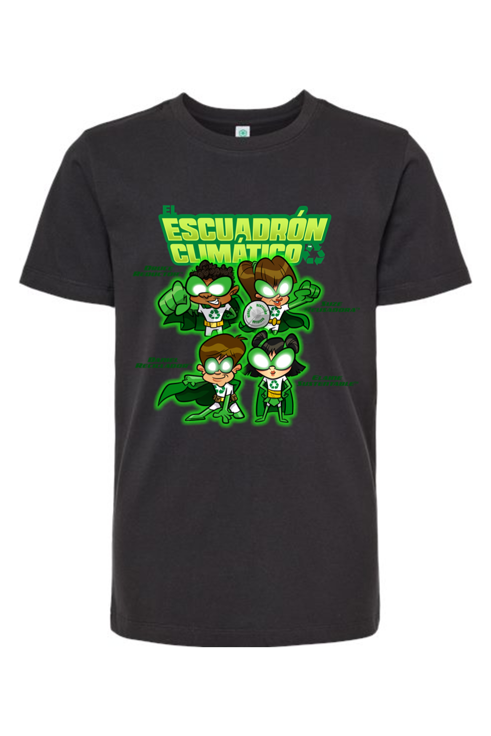 El Escuadron Climatico Youth Organic T-Shirt