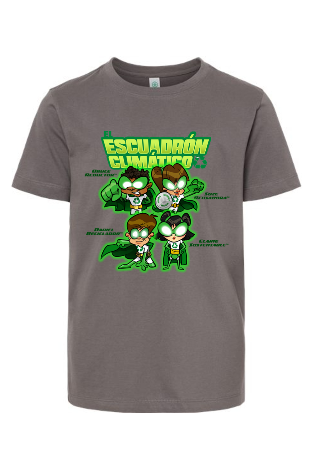 El Escuadron Climatico Youth Organic T-Shirt