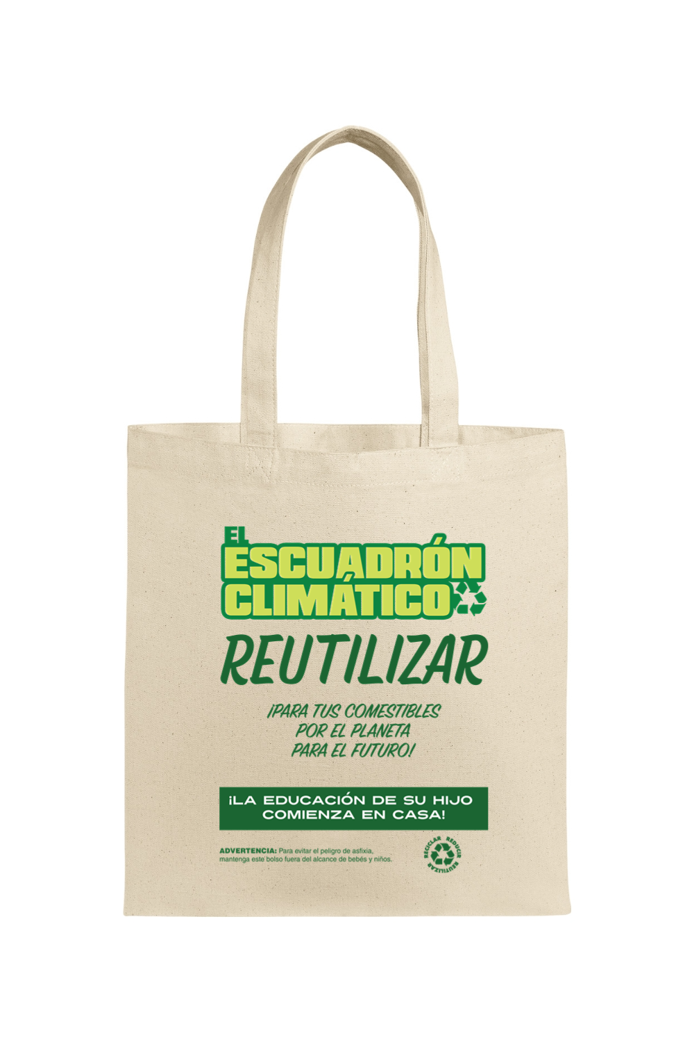 Bolsa De Lona Ecológica El Squadron Climatico